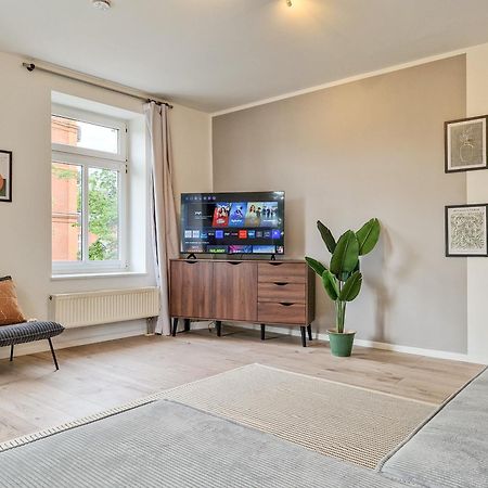 Boho-Suite - Sauna, Netflix, Nespresso, Zentral, Messe Chemnitz Luaran gambar
