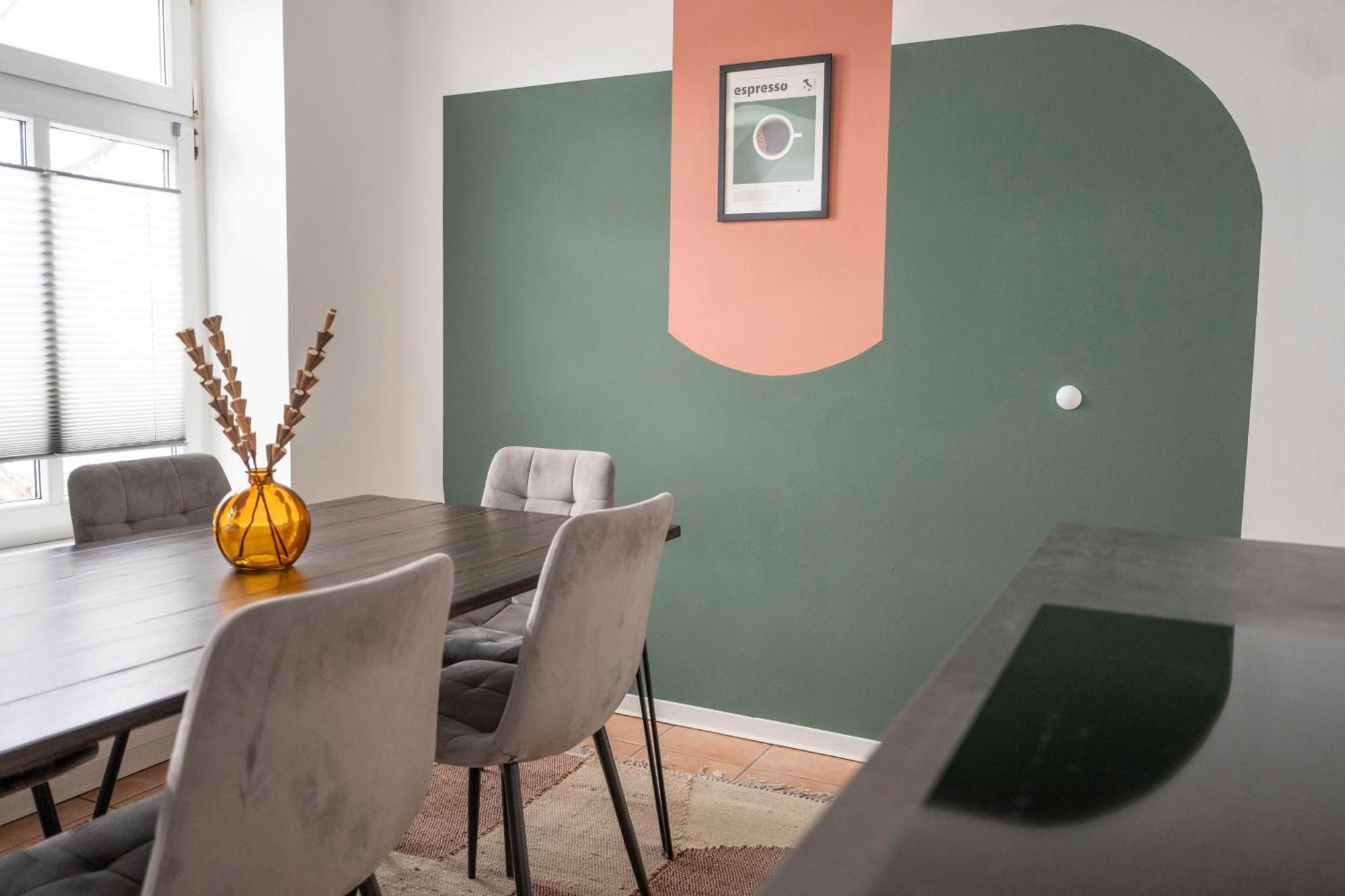 Boho-Suite - Sauna, Netflix, Nespresso, Zentral, Messe Chemnitz Luaran gambar